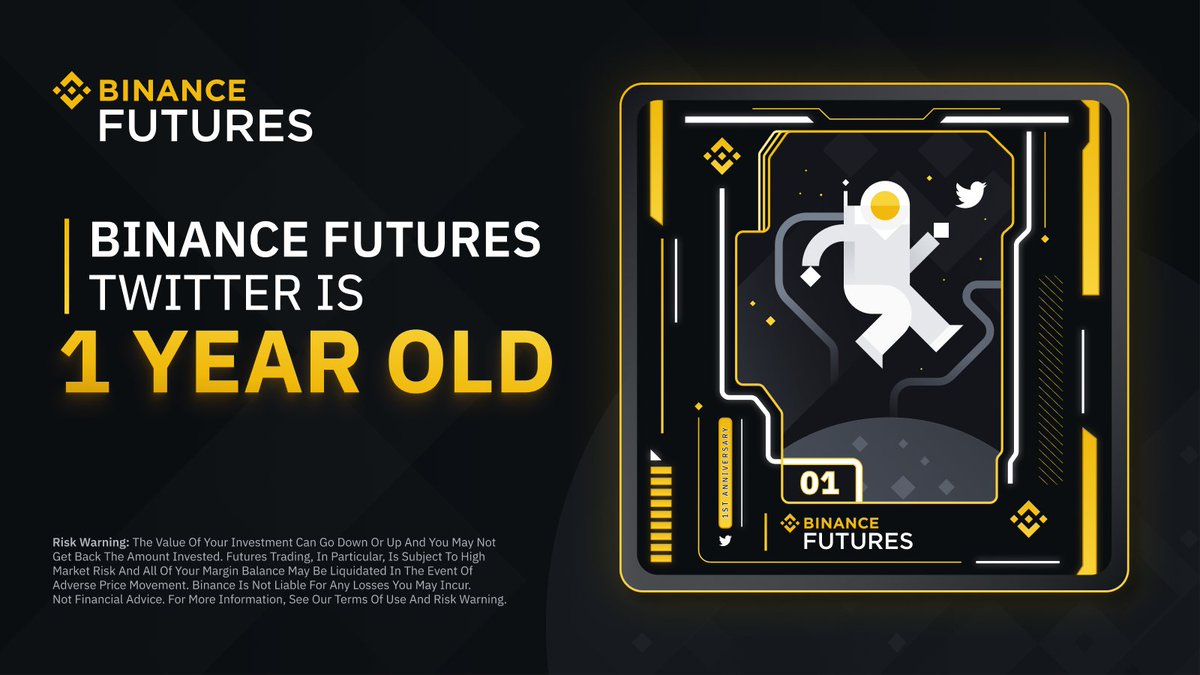 Binance Futures (@binancefutures) on Twitter photo To celebrate Binance Futures’ 1 year milestone on Twitter, we’ll do a giveaway! 🎂
💰: 50 Limited NFTs + $1000 USDT
To participate:
1️⃣Follow <a href="/BinanceFutures/">Binance Futures</a>
2️⃣Retweet
3️⃣Sign up and send us your birthday wish 👉🏻 binance.com/en/survey/d6cf… To celebrate Binance Futures’ 1 year milestone on Twitter, we’ll do a giveaway! 🎂
💰: 50 Limited NFTs + $1000 USDT
To participate:
1️⃣Follow <a href="/BinanceFutures/">Binance Futures</a>
2️⃣Retweet
3️⃣Sign up and send us your birthday wish 👉🏻 binance.com/en/survey/d6cf…