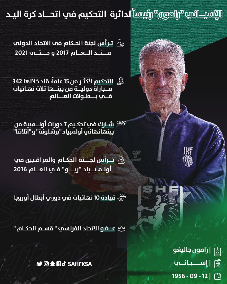sahfksa's tweet photo. ®️ من هو رئيس دائرة التحكيم ؟ وماهي خبـراته في مجال قضـاة الملاعب ؟!

السيد «رامون» ⤵️ https://t.co/zx6Z7QcSeV