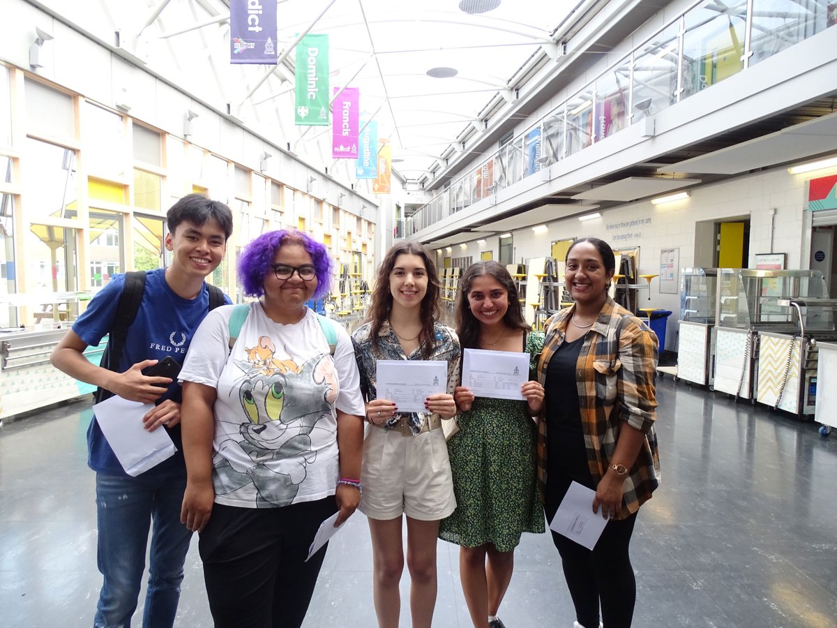 StWilfridSchool's tweet photo. Congratulations to all our A Level students on your successes today! https://t.co/5nzBew4udM