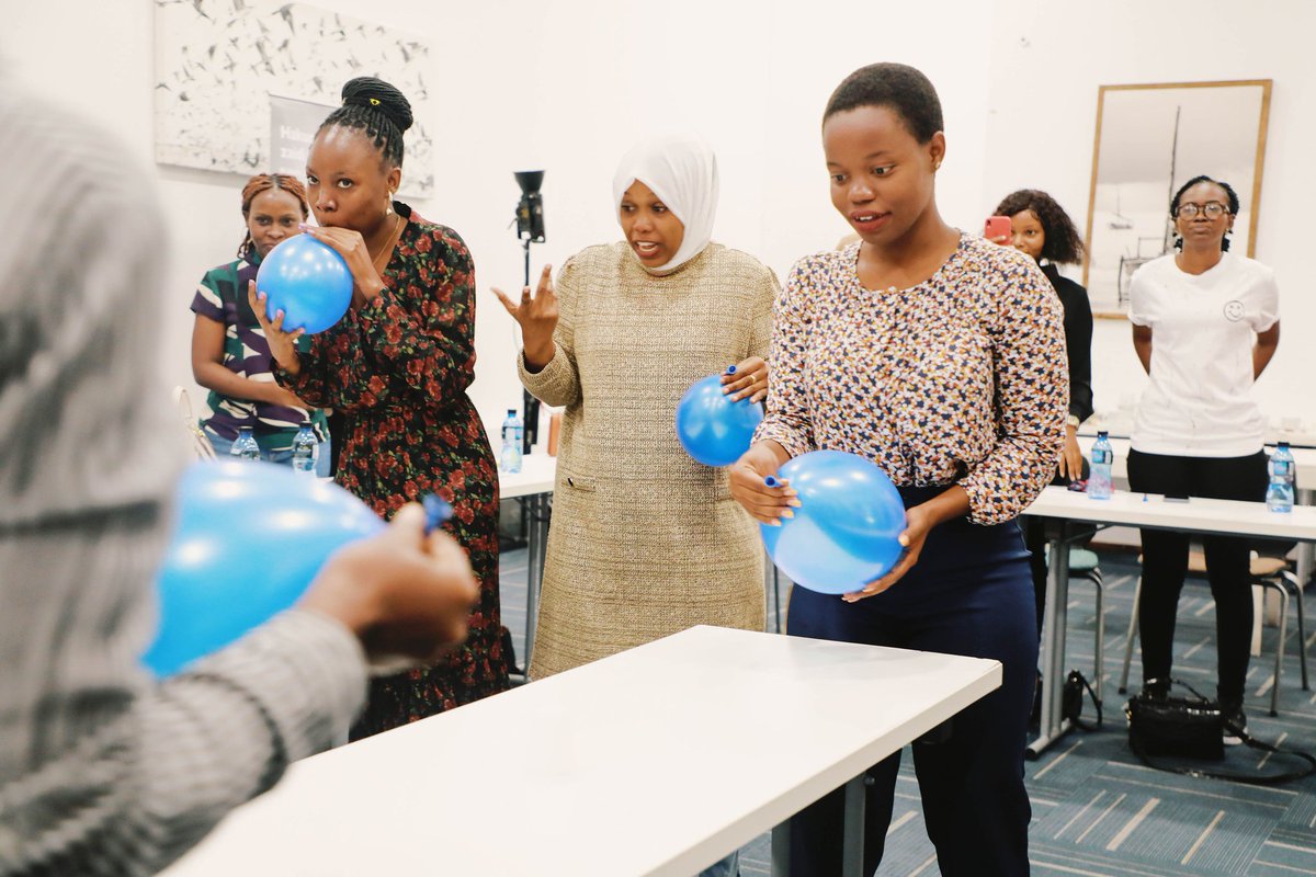 On mentee's orientation session we had a game.

This is how it started.

#WomenInConstruction
 #WIC #WahandisiWanawake