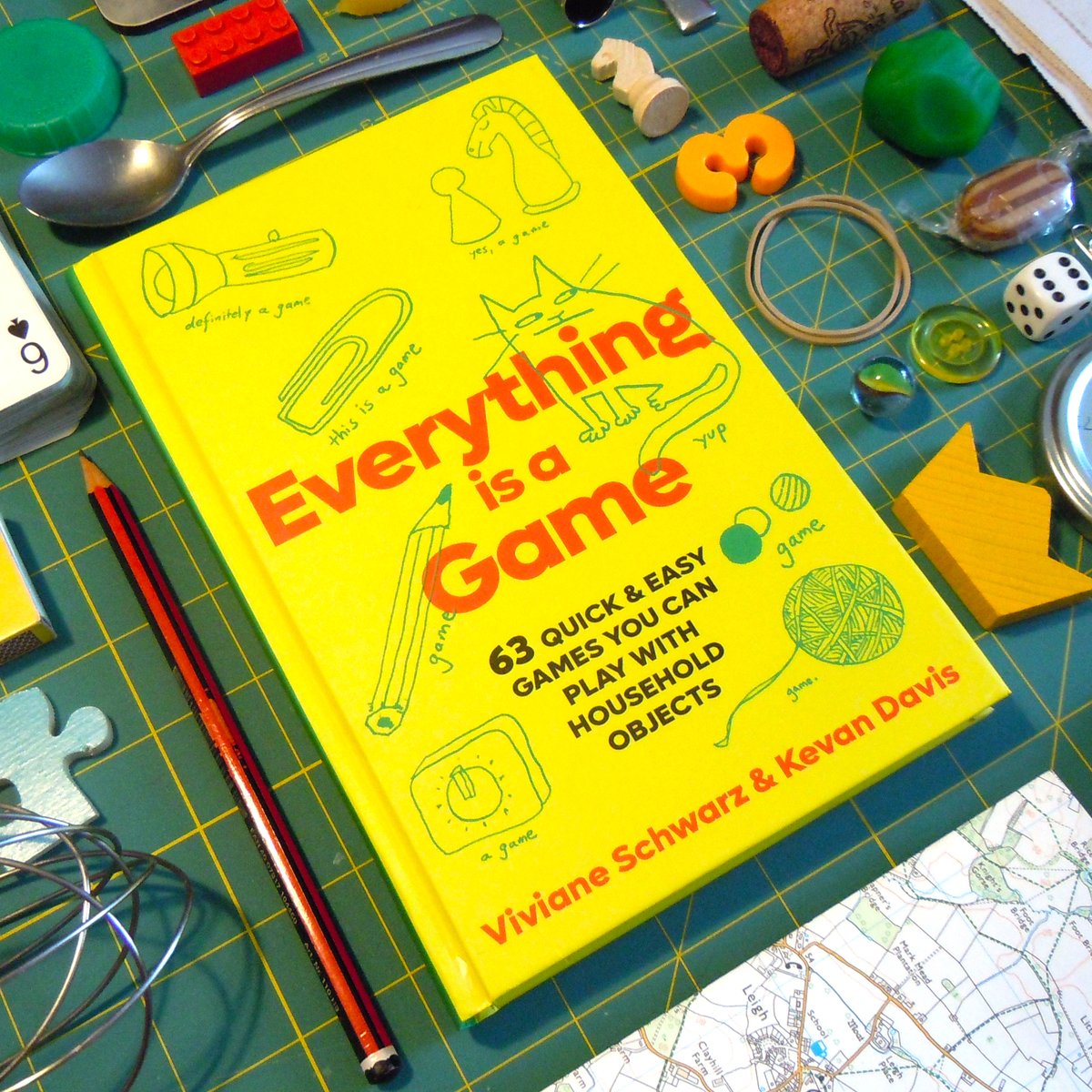 Bottletops and fridge magnets and incomplete chess sets at the ready: Everything is a Game is out in the UK today. Written with @vivschwarz, it's a collection of 63 old and new games playable with things you probably already have in your house somewhere.  hachette.co.uk/titles/viviane…