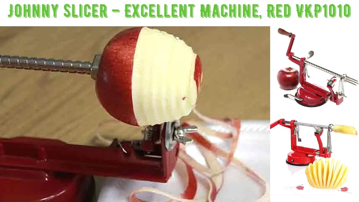 drdclassichome's tweet photo. Johnny Slicer – Excellent Machine

Johnny slicer is an excellent chopper. It slicer apples in a moment. This machine fulfill all characteristics.Visit

https://t.co/GPie2Wch5t
https://t.co/34QLbx9peP
https://t.co/FGrrh0THrt
#slicer #cuttermachine #kitchenaccessories #smartkitchen https://t.co/leH7xd2aJK
