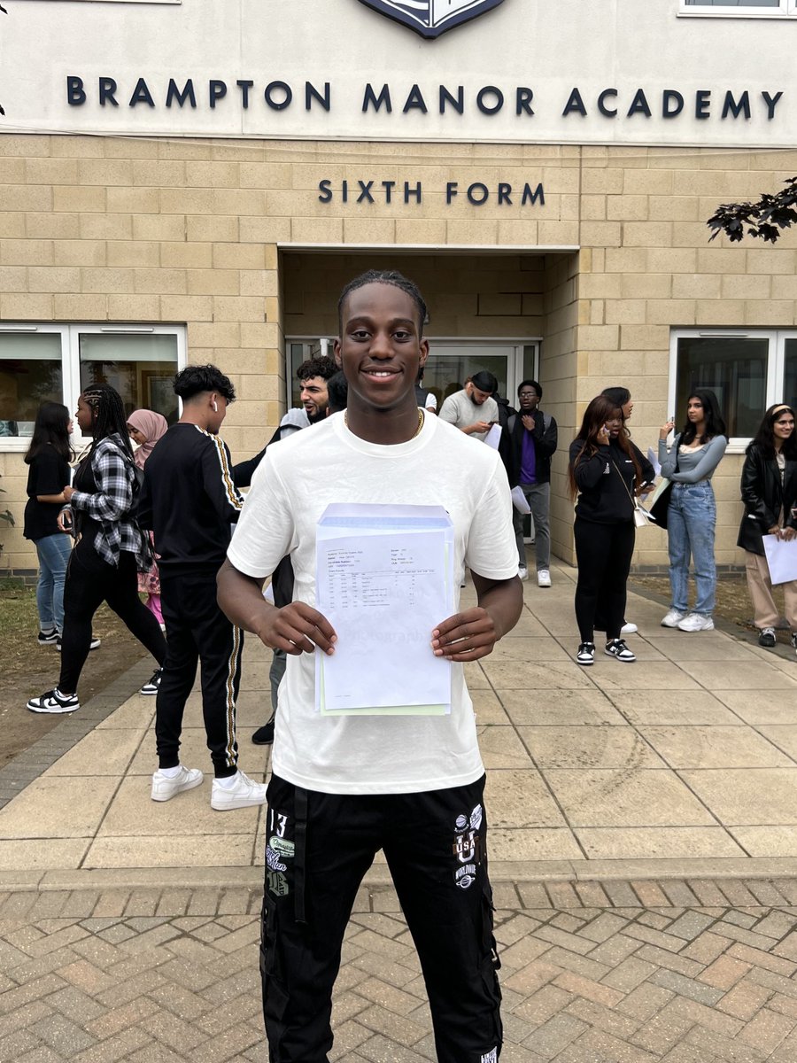Aker achieved A*A*A* and he is off to Jesus college, Cambridge university to study Education. Well done Aker.