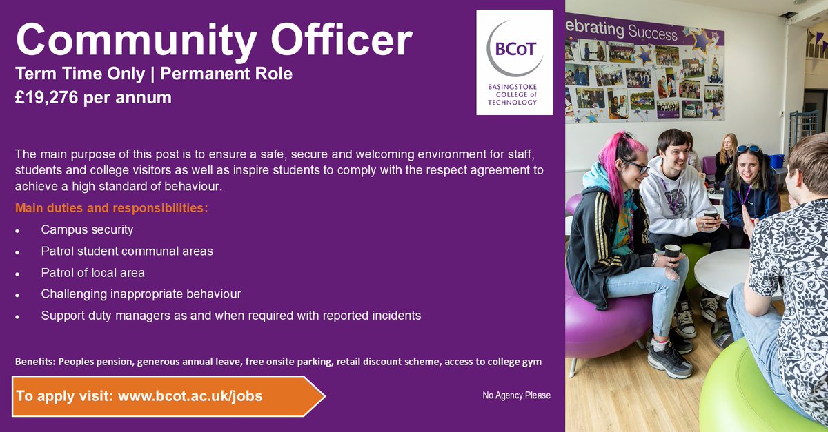 BCoTJOBS's tweet photo. https://t.co/2U2zeusPLD #Whitchurch-on-Thames #Woodley #Twyford #Andover #Stockbridge #Bagshot #ChandlersFord #Liphook #Petersfield #Wokingham #Bordon #Bracknell #Burrowhill #Eastleigh #Henley-on-Thames #Ascot #BishopsWaltham #Hindhead #Woking #Haslemere #Maidenhead https://t.co/T7FUxWecxF