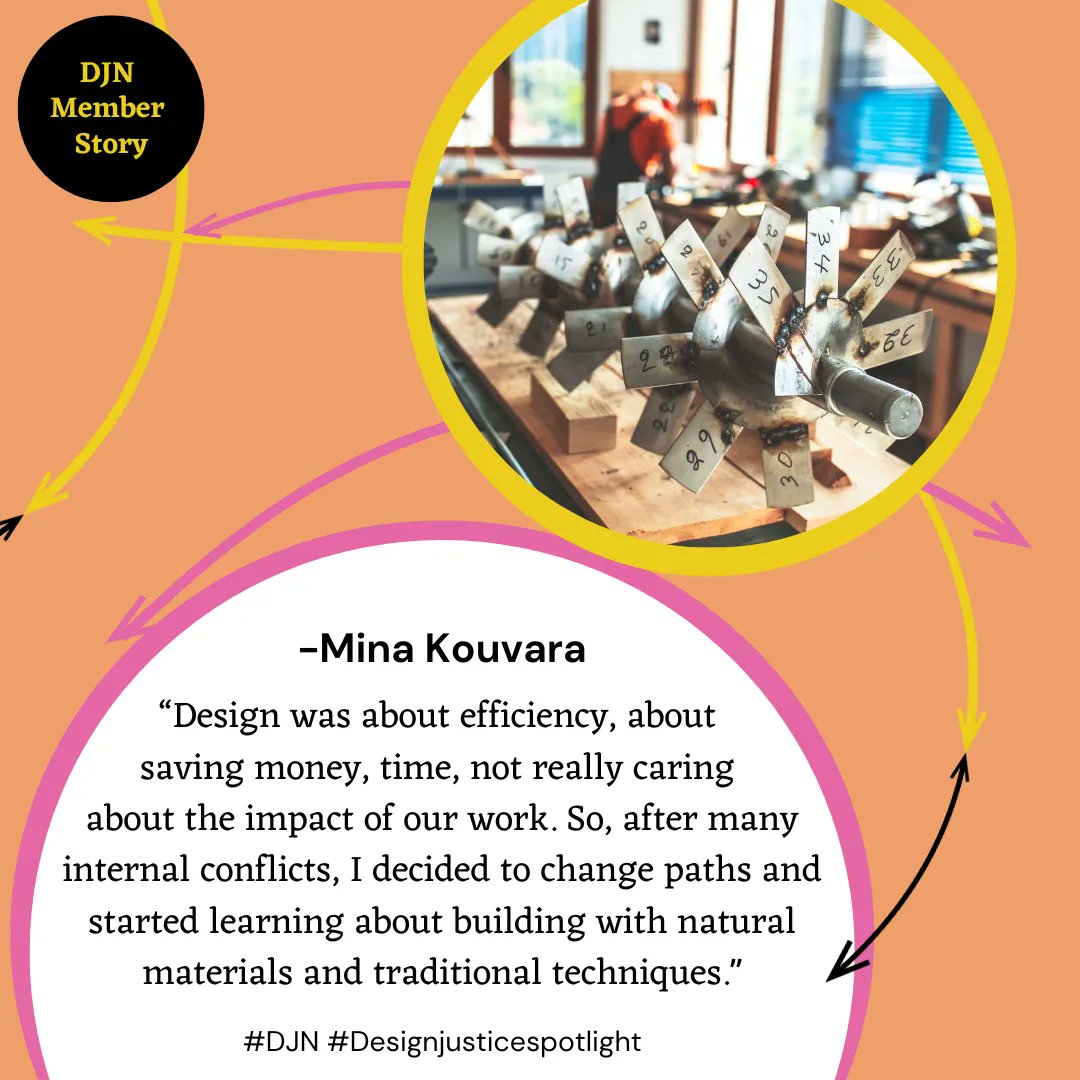 design__justice's tweet image. Mina was asked &quot;I&apos;d love to hear just a little bit about yourself and how you find yourself in the field of design justice.&quot; Here is an excerpt from their response.  

Find the full Story here: buff.ly/3wiL6Lt 

#DesignJustice #DesignJusticeNews #DesignJusticeNetwork