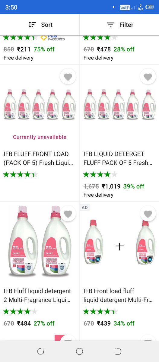 BiplabPurohit's tweet photo. @IFBAppliances why there is big price difference between ifb lequid sold by Flipkart and from your sales point @Flipkart @amazonIN https://t.co/wrHgwb5mHy