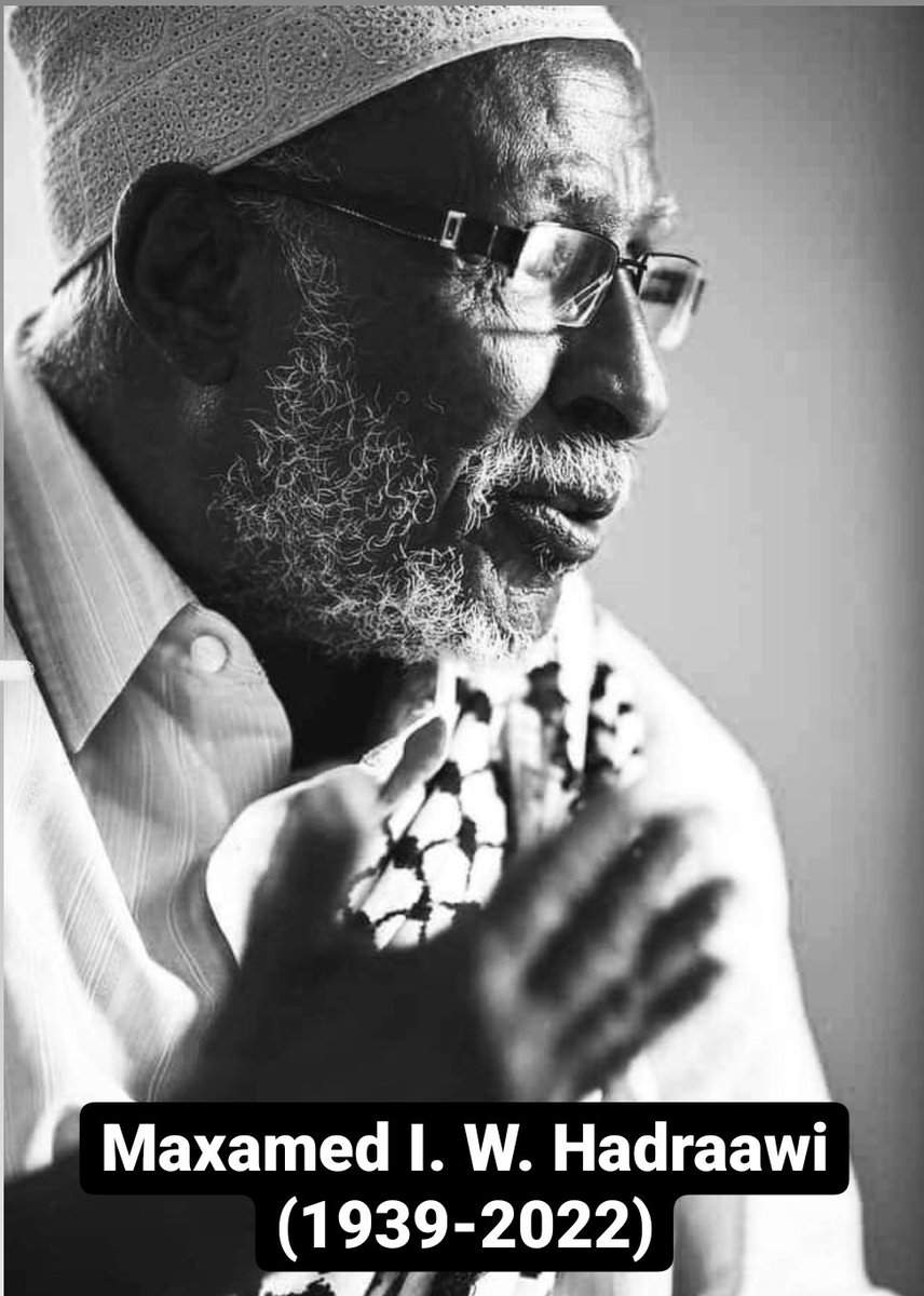 We have lost a giant African poet and man of letters. We have lost one of the finest Somali minds. We have lost a local body with a global mind. We have lost one of the brightest of our sons. We have lost many things in one face. We have lost Hadraawi!