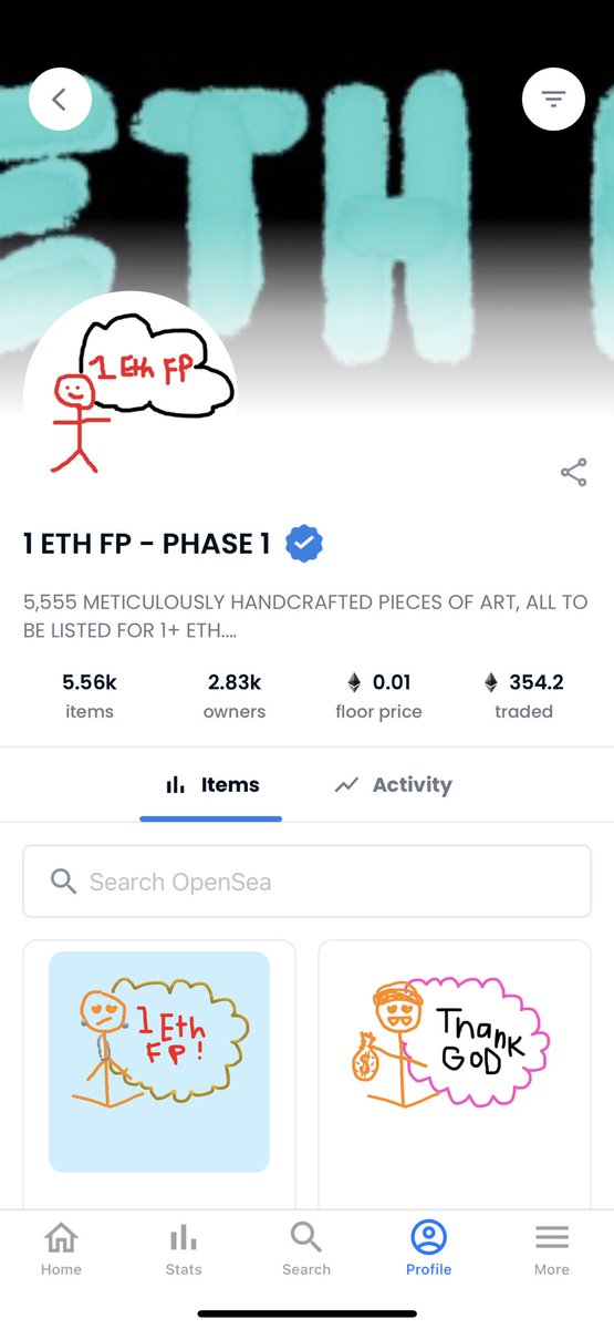 Ve got verified!! LFG 🔥 🔥 @1EthFP