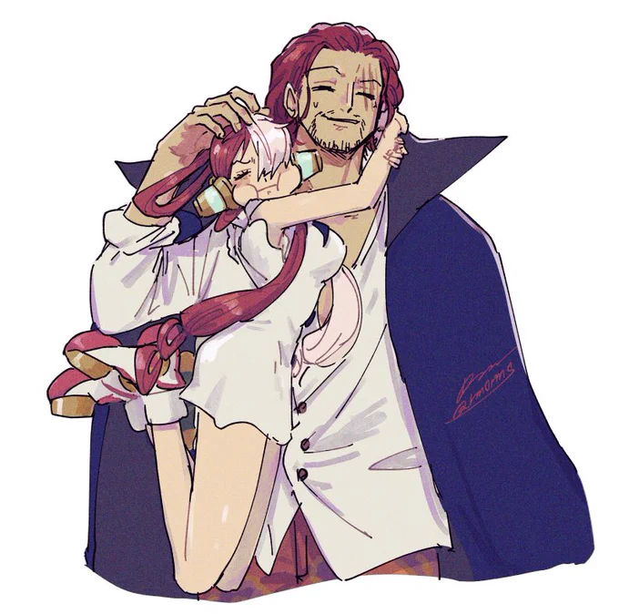 ウタとシャンクス#ONEPIECE   #ウタ 