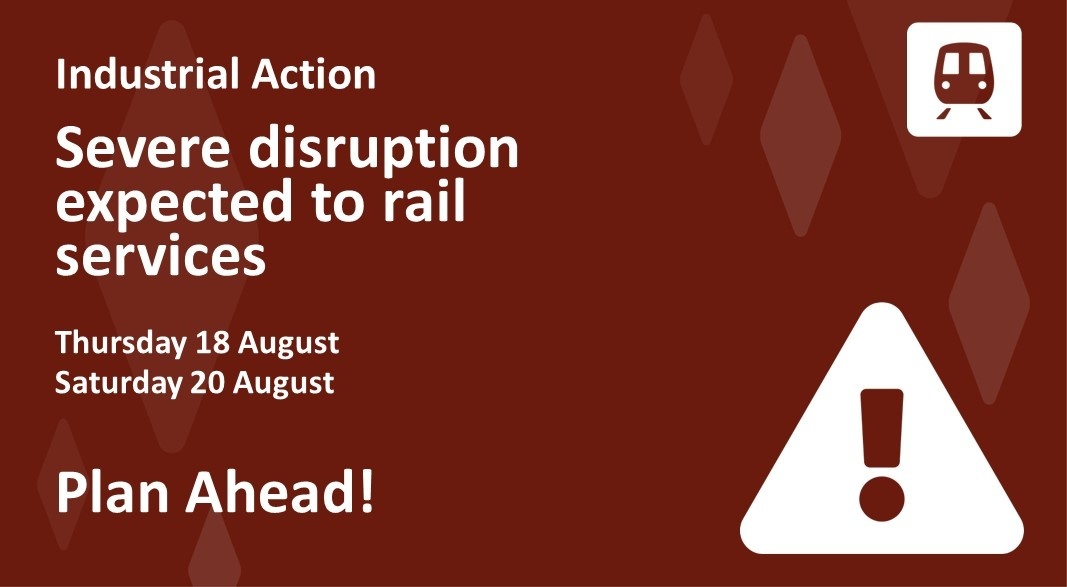 Transport for West Midlands on Twitter "⚠️ 🚆Rail Industrial Action