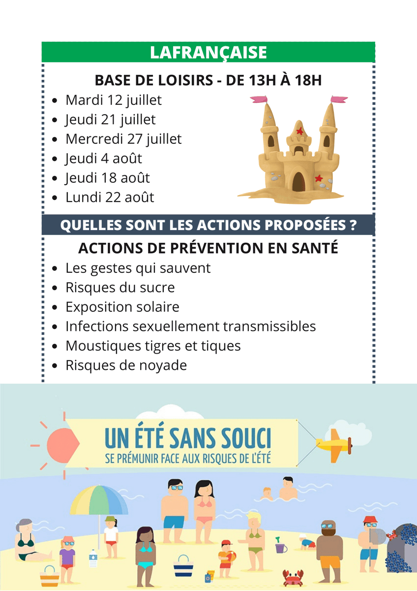 APAS_82's tweet photo. [𝐋'𝐞́𝐭𝐞́ 𝐧'𝐞𝐬𝐭 𝐩𝐚𝐬 𝐟𝐢𝐧𝐢!]
📣 Le calendrier des actions estivales du Proxi'Santé 82 est disponible ! 👇
👉 Toutes les dates sont à retrouver sur notre site https://t.co/oSTyslO810 ! 
🤝 Le Proxi'Santé 82 est financé par l'@ARS_OC. https://t.co/iLqhk4n4XE