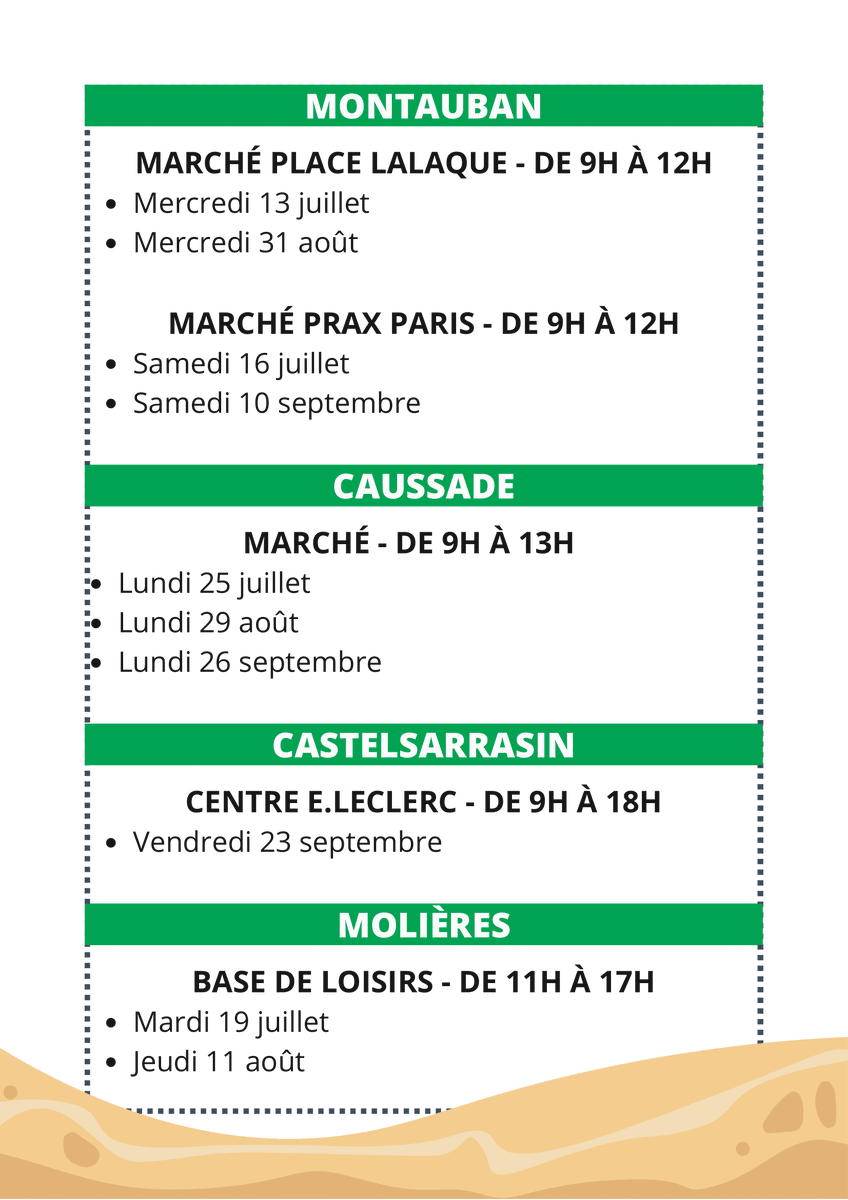 APAS_82's tweet photo. [𝐋'𝐞́𝐭𝐞́ 𝐧'𝐞𝐬𝐭 𝐩𝐚𝐬 𝐟𝐢𝐧𝐢!]
📣 Le calendrier des actions estivales du Proxi'Santé 82 est disponible ! 👇
👉 Toutes les dates sont à retrouver sur notre site https://t.co/oSTyslO810 ! 
🤝 Le Proxi'Santé 82 est financé par l'@ARS_OC. https://t.co/iLqhk4n4XE