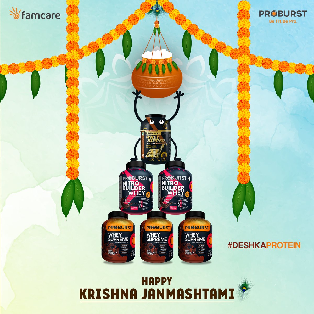 pro_burst's tweet photo. Janmastmi Ka Ye Din Hai Khaas,
Krishan Radha Ki Bhakti,
Murli Ki Mithas,
Aur Best whey protein Ka Swaad.

Happy Krishna Janmashtami

 #krishnajanmashtami #krishnajanmashtami❤️ #krishnajanmashtami2022 #krishnajanmashtamispecial #Janmashtami #janmashtami2022 #kanhaji #kanhaji❤️ https://t.co/EcOzh476TO