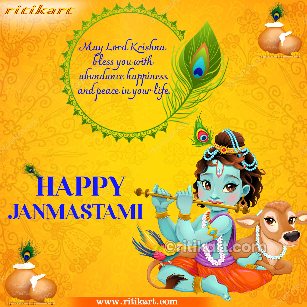 ritikartdotcom's tweet photo. Wishing You a very Happy Janmastami. May Lord Krishna fill your life with Happiness and Virtues !
II Hare Krishna II

Like, Comment and Share - Ritikart
#krishna #Janmashtami #wishes #ritikart #harekrishna https://t.co/eUzmjlSA3R