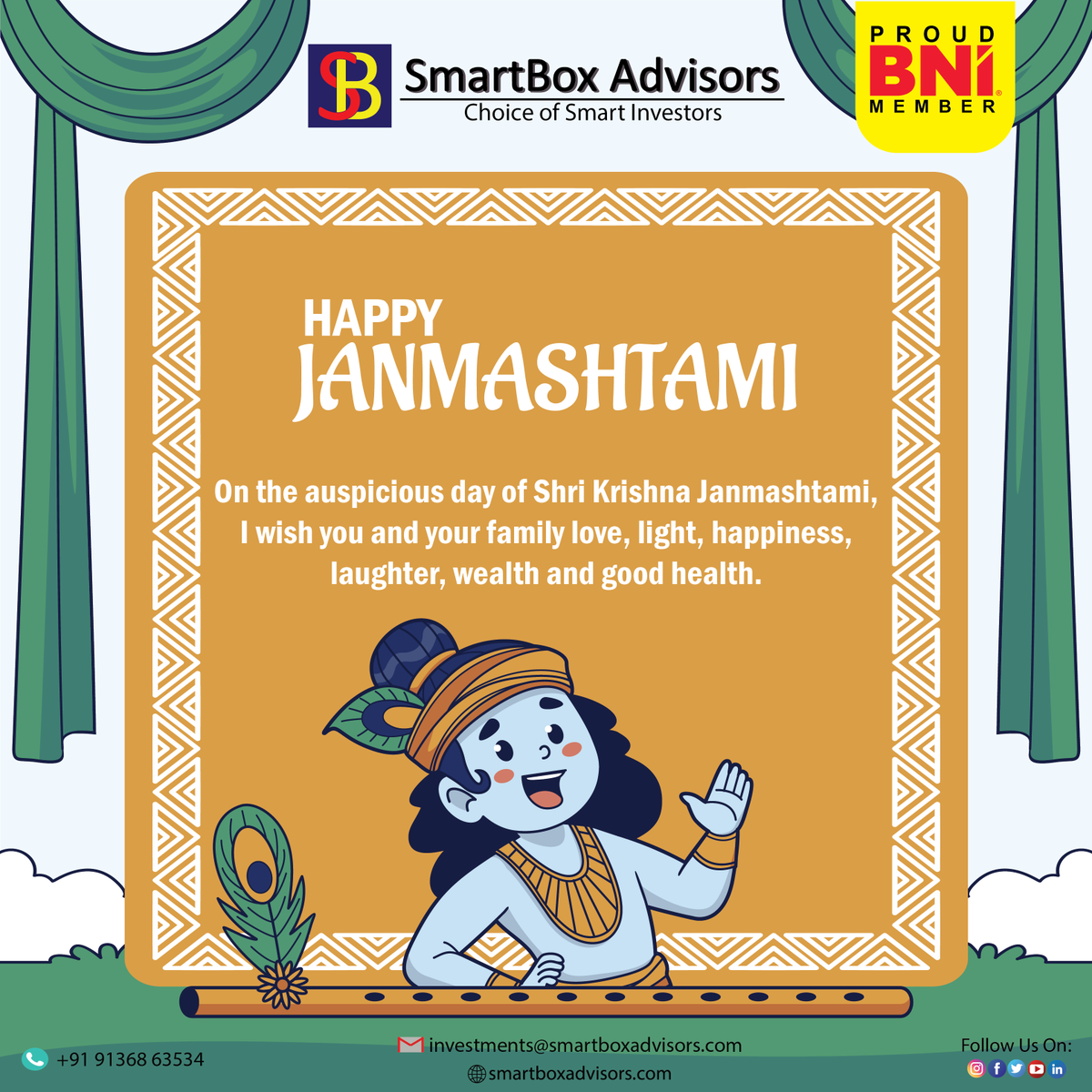 SmartboxA's tweet image. Happy Janmashtami to you and your family! #janmashtami #krishna #krishnajanmashtami #lordkrishna #happyjanmashtami #radhakrishna #vrindavan #iskcon #jaishreekrishna #radheradhe #janmashtamispecial #kanha #india #radha #harekrishna #radhekrishna #hindu #mathura #love #shrikrishna