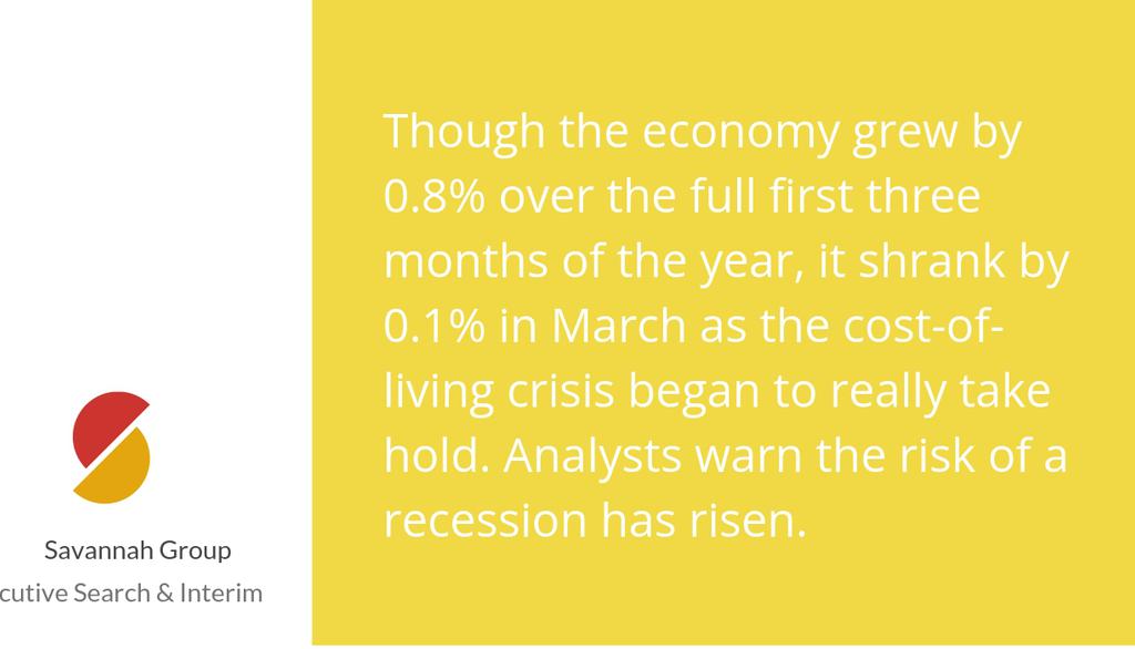 The Bank now expects the economy to shrink in the final three months of 2022 and it predicts a 0.25% contraction for 2023, down from its previous forecast of 1.25% growth.

Read more here: lttr.ai/0112

#CoronavirusPandemic #Board&amp;CEO #RaisedInterestRates