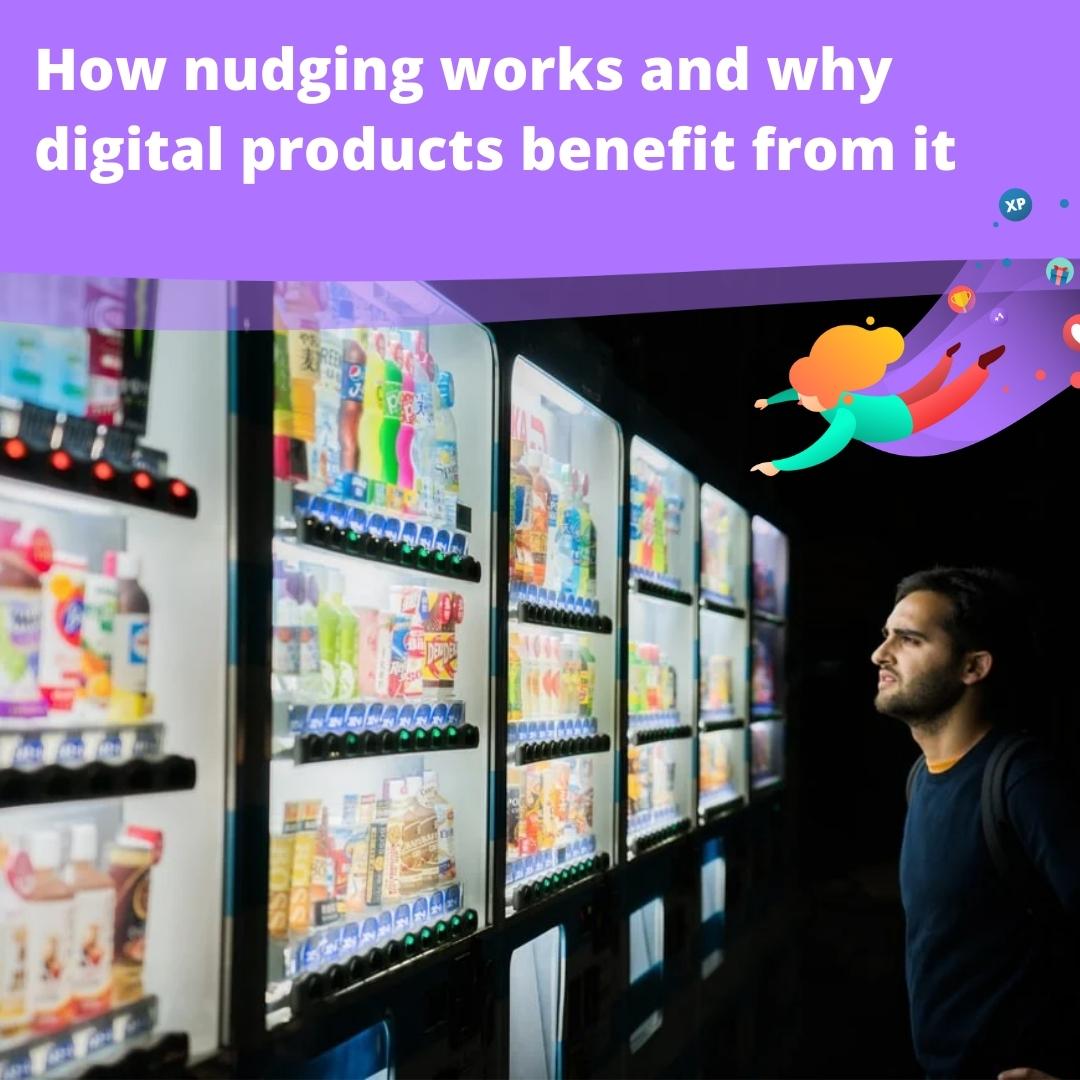 Blog time! How nudging works and why digital products benefit from it.

Read here: bit.ly/3xHWDnn

Want to know more about what we do and how? Book a demo: bit.ly/3n4C8fL

#gamification #engagement #motivation