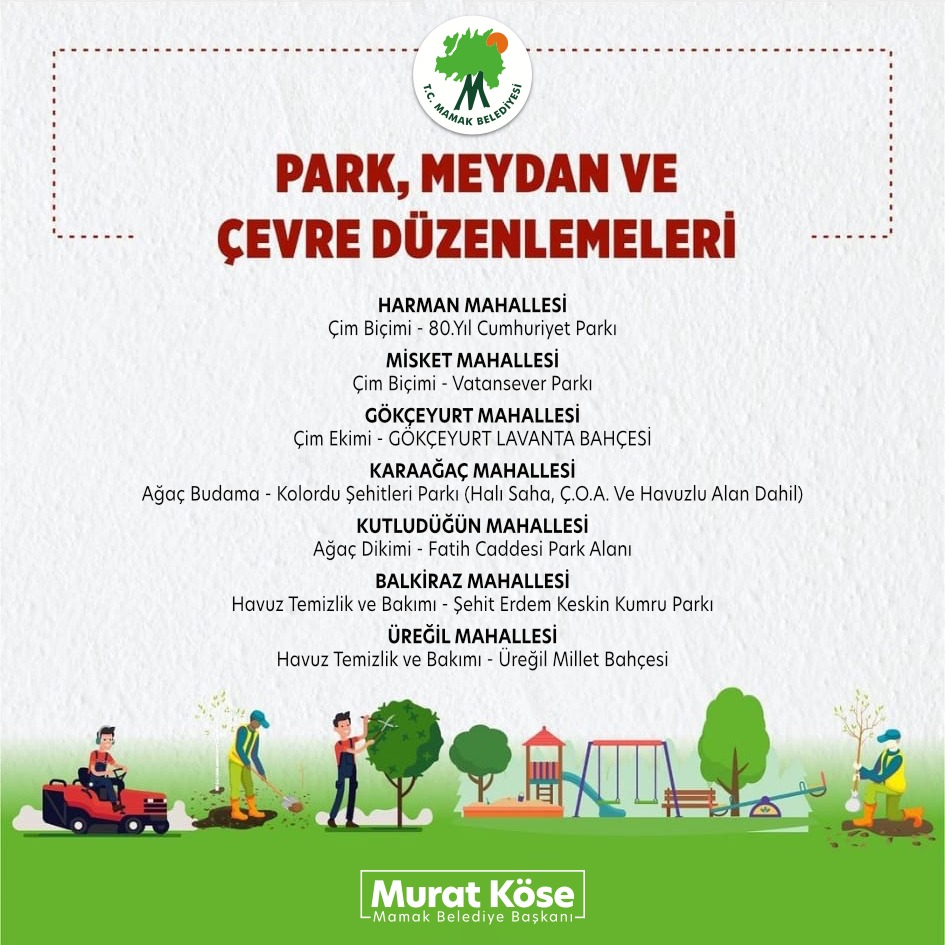 MamakBelediyesi's tweet photo. 18 Ağustos Perşembe 

İlçemiz genelinde 24 noktadaki çalışmalarımız aralıksız devam ediyor. https://t.co/vDF7XiDb8L