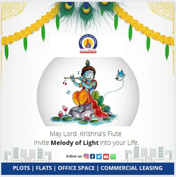 ReachmaxxB's tweet photo. Greetings on the auspicious occasion of #Janmashtami..! 

May Shri Krishna continue to bestow health and prosperity on your loved ones, and bless everyone with peace.

Happy Krishna Janmashtami! https://t.co/hrtFH7omwC