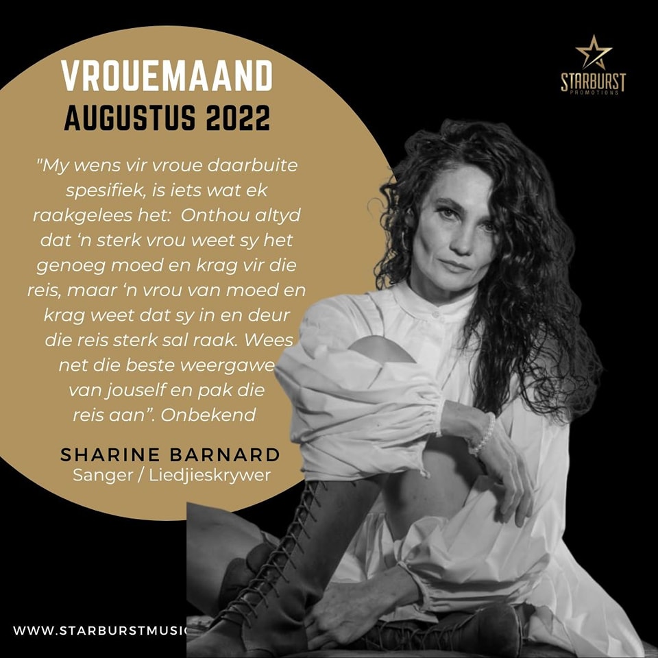 Vandag deel <a href="/SharineBarnard/">Sharine Barnard</a> 'n opbouende boodskap met ons vir #VroueMaand2022. Mag jy die beste weergawe van jòùself wees! 
#WomensMonth #WomensMonth2022