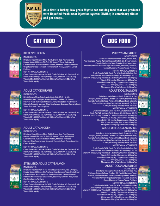 BesneliMike's tweet photo. Are you #looking  for the #Right #Pet #Food for your #family #member??? #CheckOut #Mystic #brand....#Everything your #cat #dog #needs for a #healthy #life... https://t.co/jpNSoKAUa2