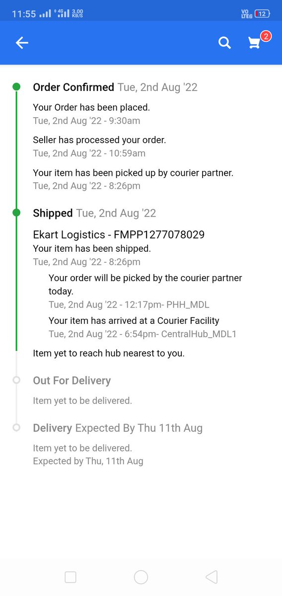 dhirajpurnea's tweet photo. @flipkartsupport 
 It's been 17 days of my order still not delivered. It was supposed to deliver on 11 August. What is status of my order. https://t.co/tPRds94h4E