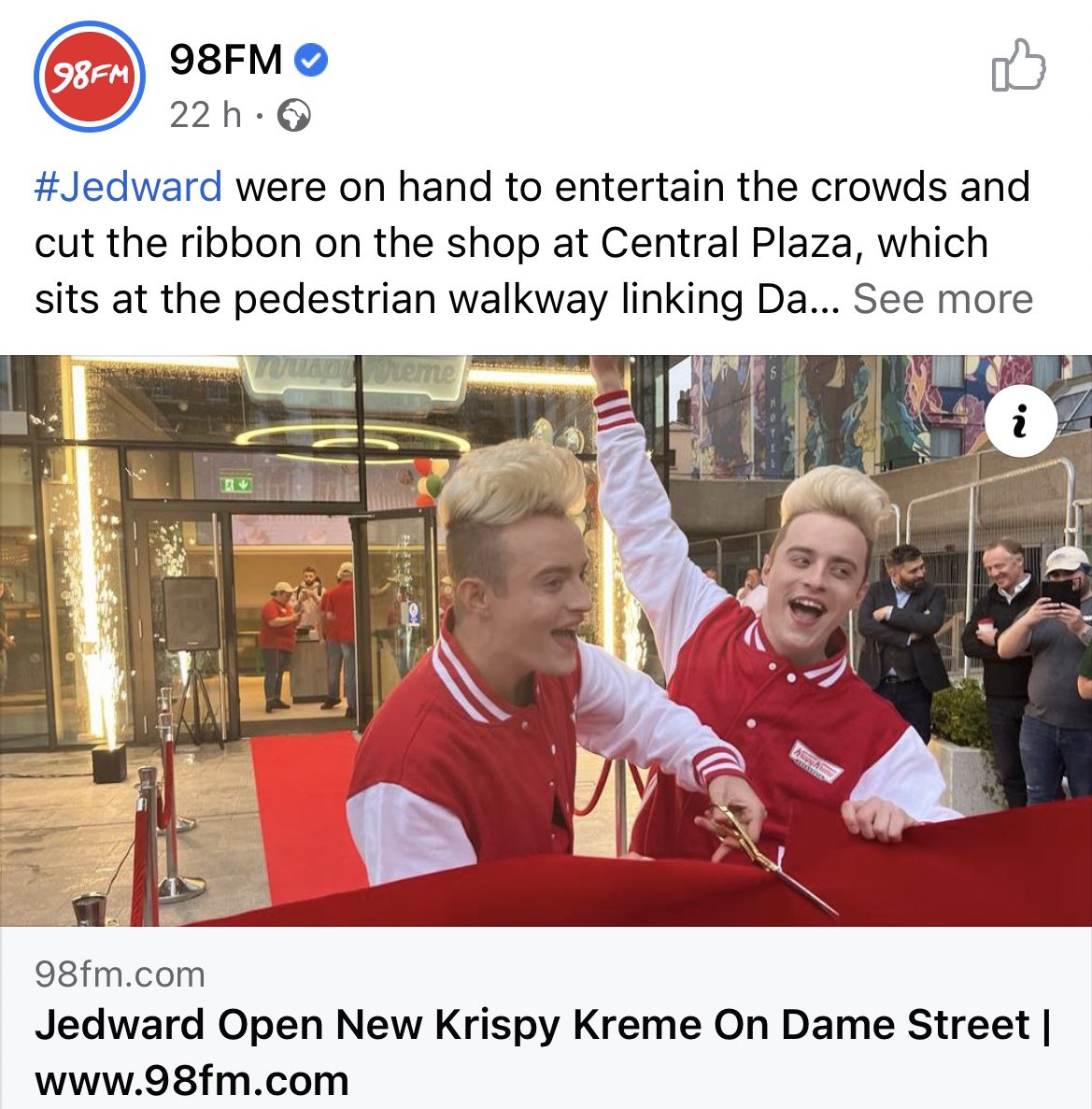 TinkerShell20's tweet photo. Please go put some love on this FB post feat Jedward Thanks 💕 https://t.co/Hki1W9qWP0 https://t.co/8YC1iirJHP