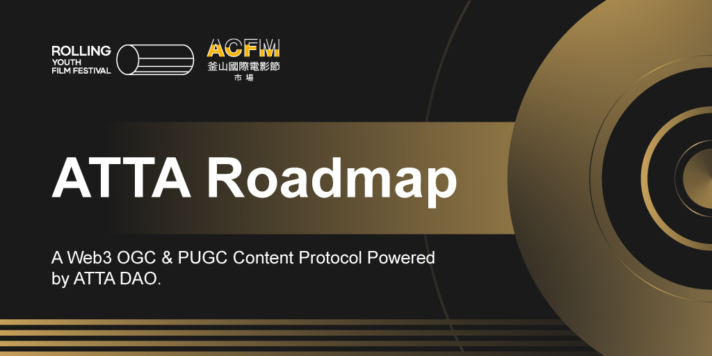 Do you want to know what's coming after the #Rollingyouthfilmfestival?🤔

🧵Thread to know ATTA's #roadmap‼️

#DAO #web3 #NFTCommunity #NFTS #Web3film #entertainment #ContentCreator