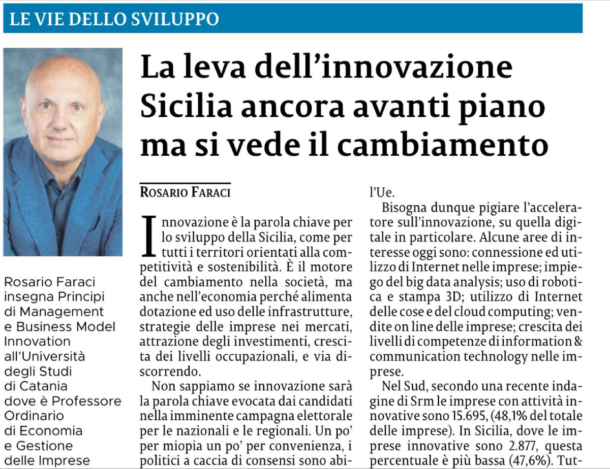 RosarioFaraci's tweet photo. Siamo inseriti nella fascia medio bassa, ma dal 2014 al 2021 il tasso di crescita risulta più alto della media
#innovazione #sicilia #SRM #regionalinnovationscoreboard #competitivita #sostenibilita #mezzogiorno #netval #pnicube #distrettitecnologici https://t.co/o599taa2Zj