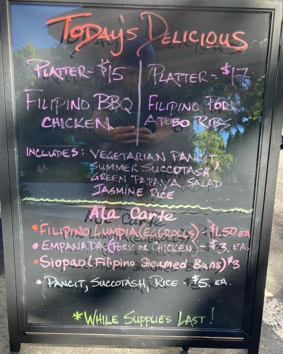 When ROMMEL’s food truck goes out, we offer Filipino and international cuisine.. then slay the land (sell out).