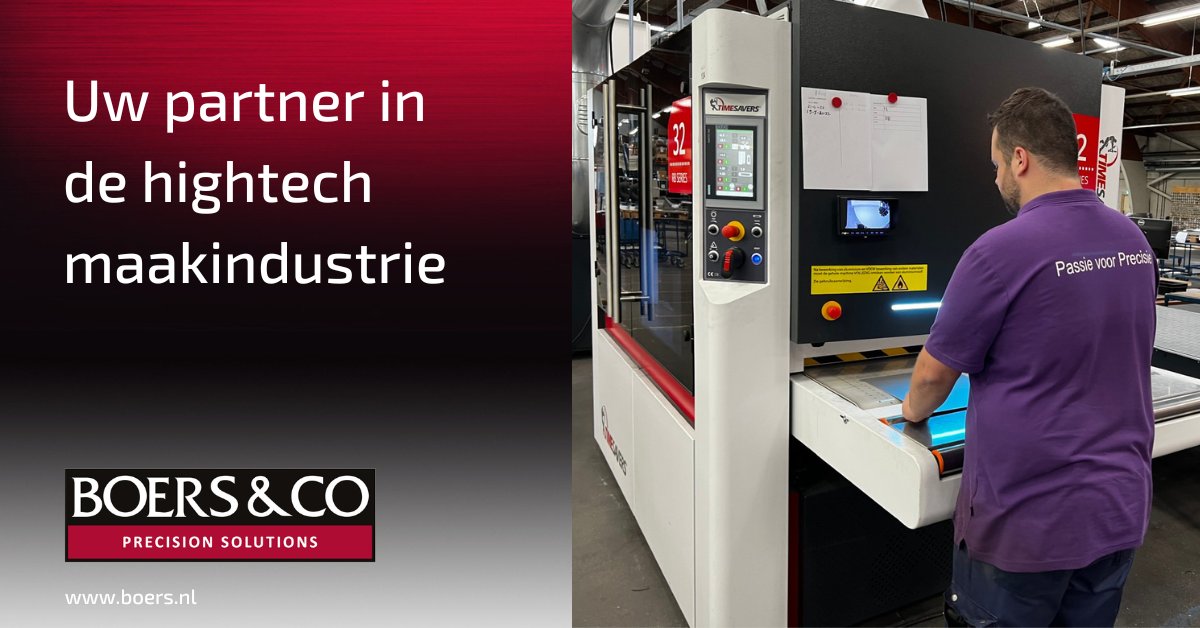 BoersCoGroup's tweet photo. Onze vorige Timesavers ontbraammachine had zijn sporen inmiddels verdient daarom hebben we dan ook weer geïnvesteerd in een nieuwe machine.
Klik op de onderstaande link of neem contact met ons op!
#plaatwerk #highend #maakindustrie #boersco #climateworks 
https://t.co/VvcJEvRD6q https://t.co/31SawaXRi7