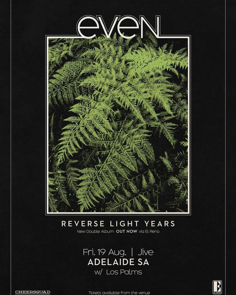 ADELAIDE FRI 19 AUG + NEW SINGLE 'LET ME KNOW' - mailchi.mp/even/adelaide_…