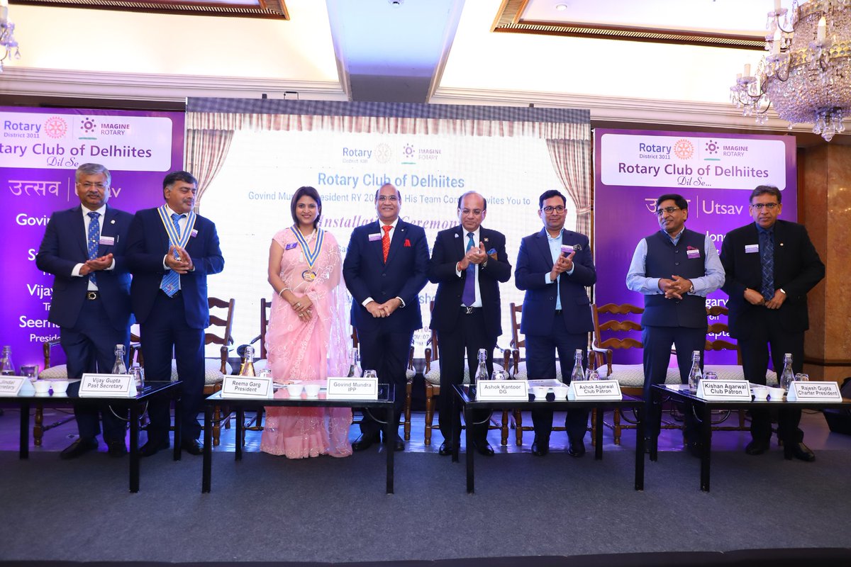 RIDistrict3011's tweet photo. 100% Paperless GOV of Rotary Club of Delhiites was successfully conducted on 5th August 2022.
Club President: Rtn Reema Garg
Club Secretary: Rtn Satish Jindal
#DigitalDistrict #ImagineRotary #letsgodigital #RIDistrict3011 #RotaryDistrict3011 https://t.co/wYgn57LuvX