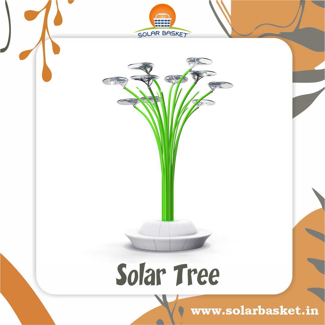 solar_basket's tweet photo. Solar tree is innovative product which requires compact space for higher volume of electricity generation. It is aesthetically pleasant and can resource variety of applications like decorative lights, CCTV, WIFI, charging port etc.
#solartree #solarenergy #solarpower https://t.co/BNGwFMxhOs