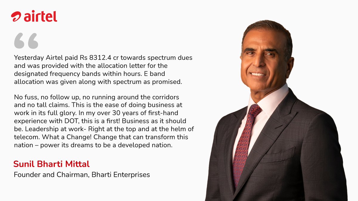 airtelindia's tweet photo. Ready to lead India into the next generation of connectivity. #Airtel5G https://t.co/aChm86HIcs