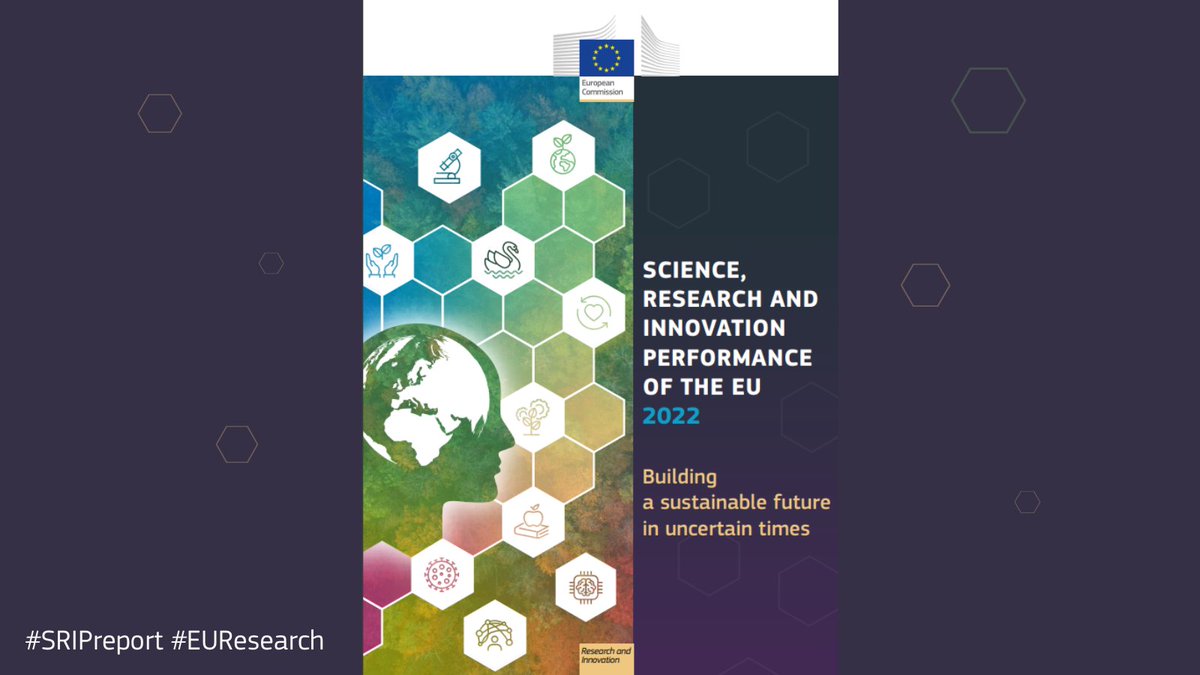 tachelet's tweet photo. Takeaways from the 2022 #SRIPreport🇪🇺👇
R&I holds the🔑to 'building a #sustainable future in uncertain times'
The report is a timely & important contribution in highlighting how R&I investment in the🇪🇺remains vital
Read more in the🧵below
#REAdy4Science https://t.co/tRniDZLjpV