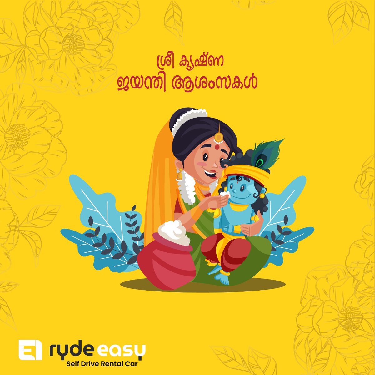 RydeEasy's tweet photo. May the celebrations of Krishna Janmashtami fill our hearts with hope, peace, and happiness. Sending best wishes on Krishna Janmashtami to all.❣️🙌🏻

#janmashtami #janmashtamiwishes #janmashtami2022 https://t.co/tpMJ7juCpE