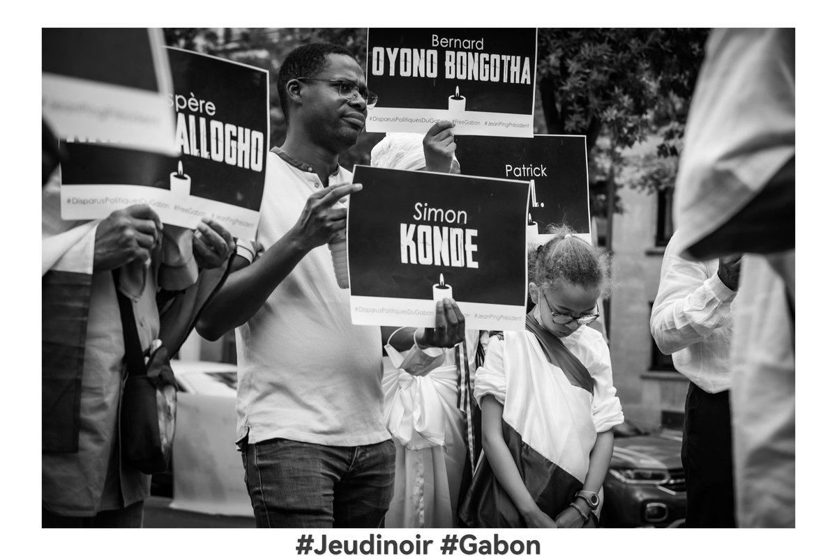 edgard_ken's tweet photo. Ne les oublions pas. #jeudinoir #Gabon #bongokilling https://t.co/PP5uuYnbMT