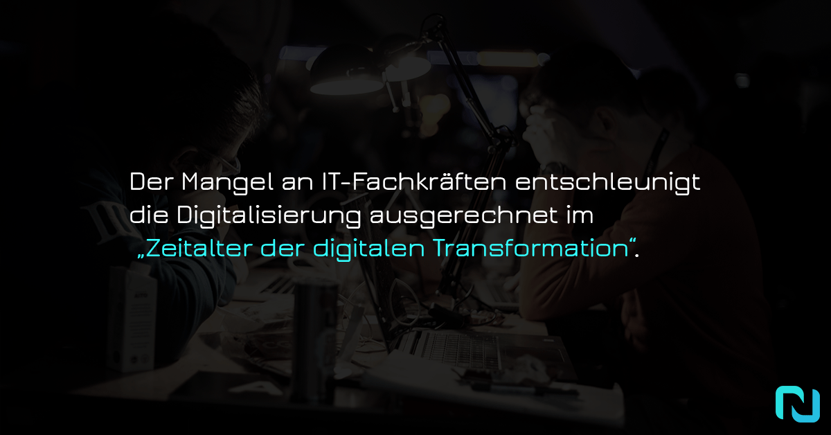 Der Mangel an IT-Fachkräften entschleunigt die Digitalisierung ausgerechnet im „Zeitalter der digitalen Transformation“, während viele Unternehmen vor großen Herausforderungen stehen. linkedin.com/feed/update/ur…