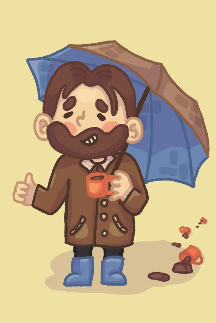 Our producer, @maxbrogno, is ready for our daily stand-ups.

"Hey, I'm Max and.. oh this? It's only my 6th coffee of the day. What's that it's only 10am?" ☕️