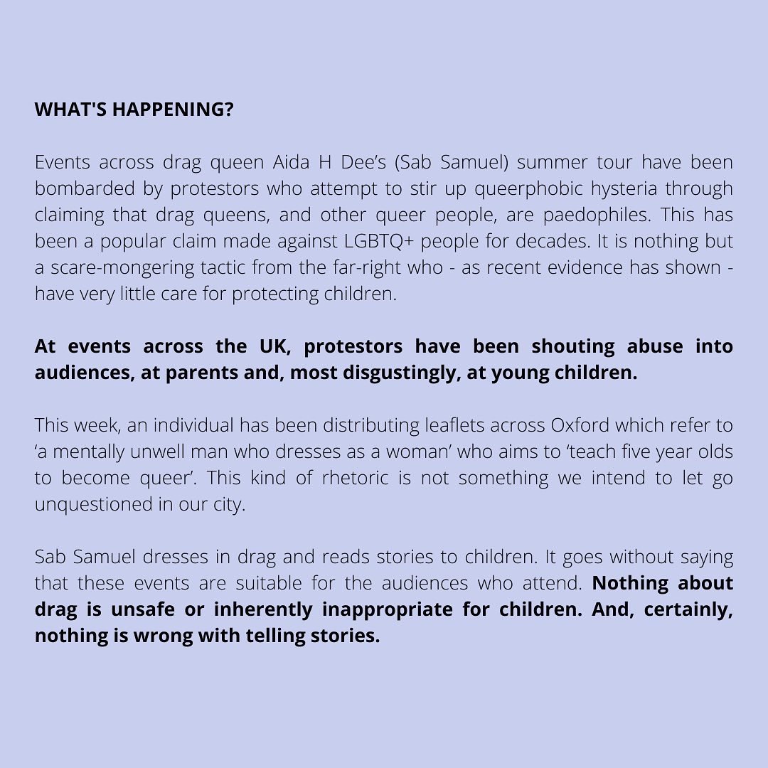 Oxford Pride tweet media