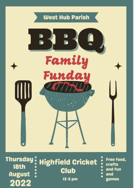 Join us today for a free BBQ and games and fun and bar will be open too! Why not bring a friend? 12-2 St Matthew’s Cricket field <a href="/H1ghfield/">StMatthew</a> <a href="/wellspringat_SP/">WellspringatStPauls</a>  <a href="/LighthouseWigan/">Lighthouse</a> <a href="/Highfield_CC/">Highfield CC</a> <a href="/lifelinescafe/">@lifelines</a>  <a href="/StjameswithstT/">St James</a> <a href="/StPaulsCEWigan/">St Paul's C.E. Wigan</a> <a href="/StHighfield/">Highfield St. Matthews</a>