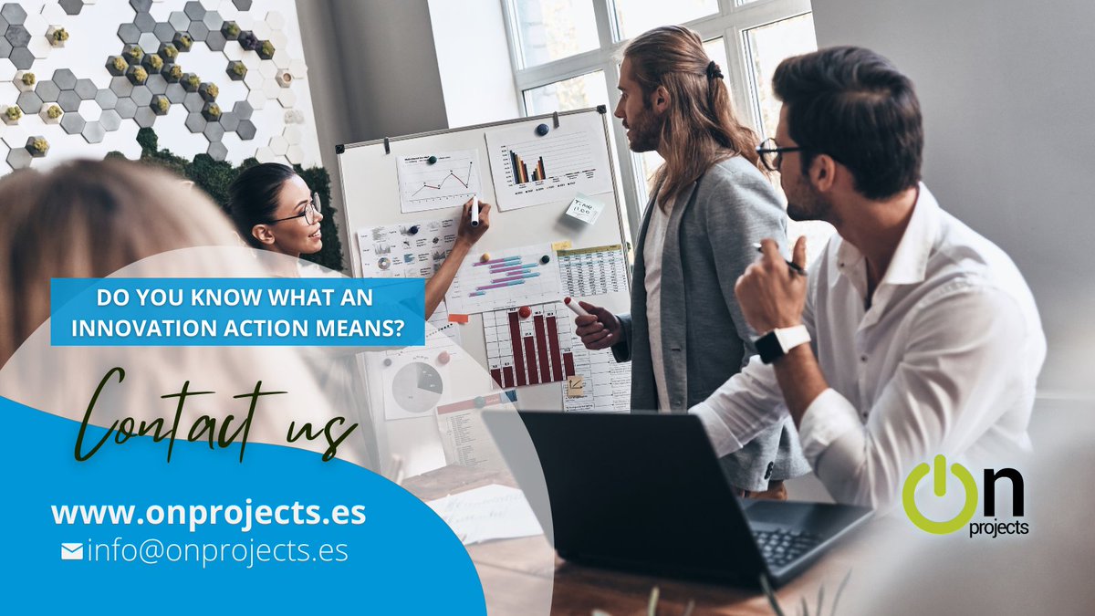 onprojects_es's tweet image. #InnovationAction consisits of activities aimed at producing plans and arrangements or designs for new, altered or improved products, processes or services. 

Contact us! We have #projectsmanagers with experience in #EUFunding to help you
📩info@onprojects.es

#Euprojects #grants
