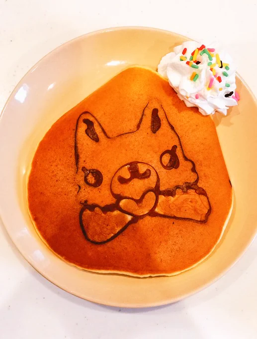 コメコメお誕生日おめでとう コメコメパンケーキでお祝い!!#コメコメ生誕祭2022 #コメコメ誕生祭2022 
