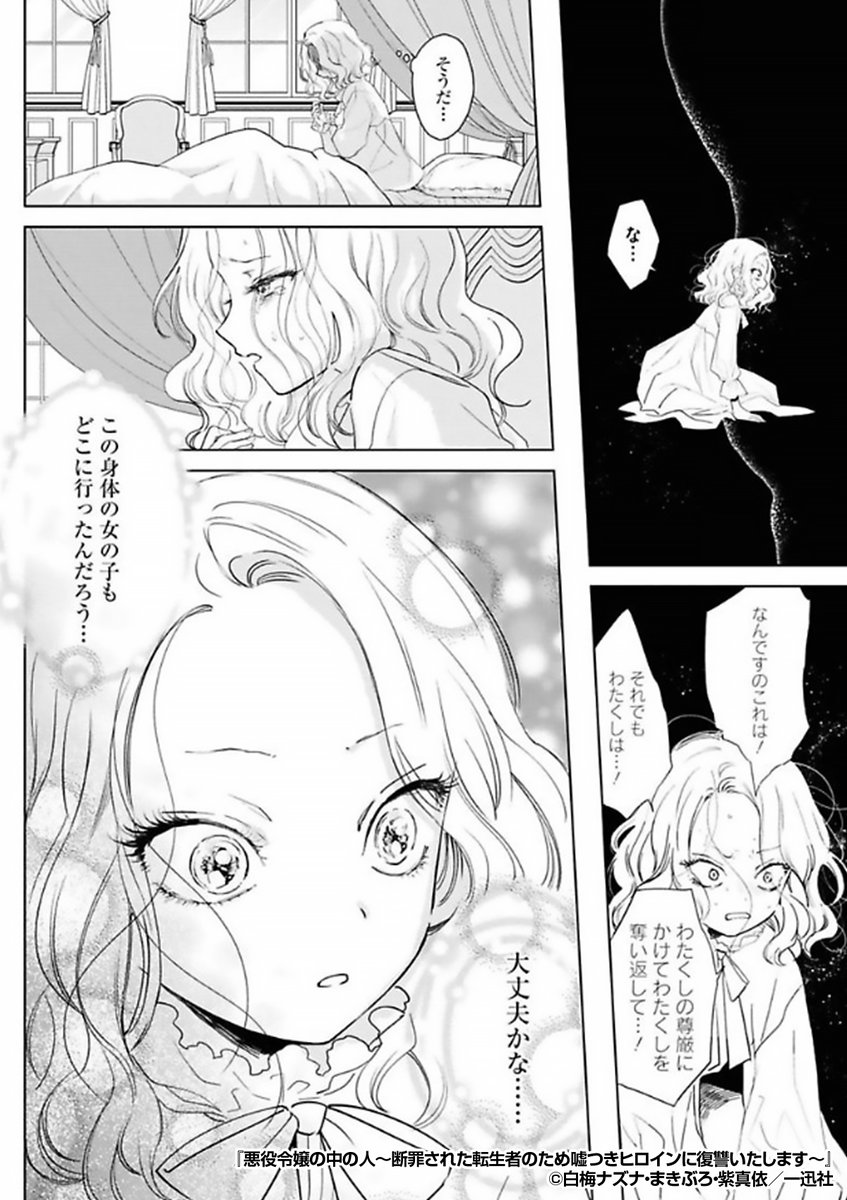 『悪役令嬢の中の人～断罪された転生者のため嘘つきヒロインに復讐いたします～』3/4

https://t.co/pWJd3HzIBn 