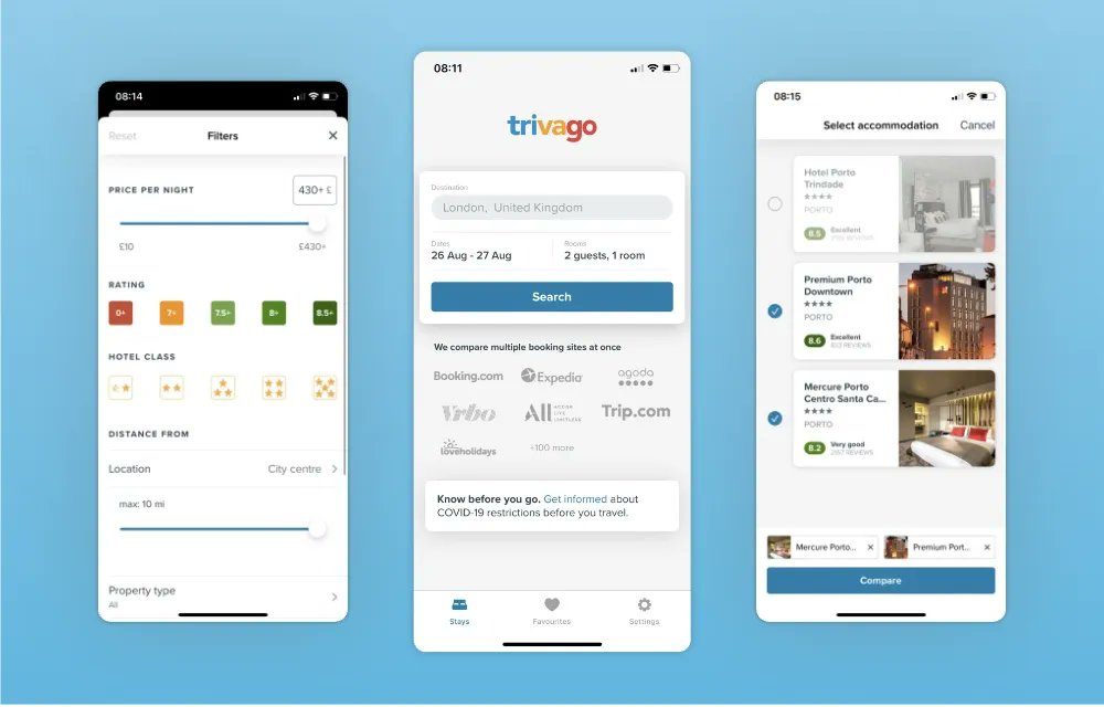Trivago iOS app - 26 screenshots screenlane.com/post/ios/triva…