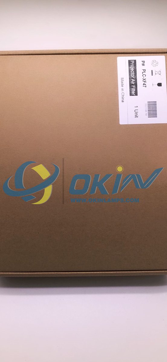 ProjectorlampsS's tweet image. #ProjectorFilter #ProjectorAirFilter #Sanyo #PLC-XF47

info@okinlamps.com
sales@okinlamps.com
inquiry@okinlamps.com
king@okinlamps.com
Skype: okin.tech
+86 15625068913
okinlamps.com

#ProjectorLamp #ProjectorParts #ProjectorRepaire #AirFilter #EIKI #XF47