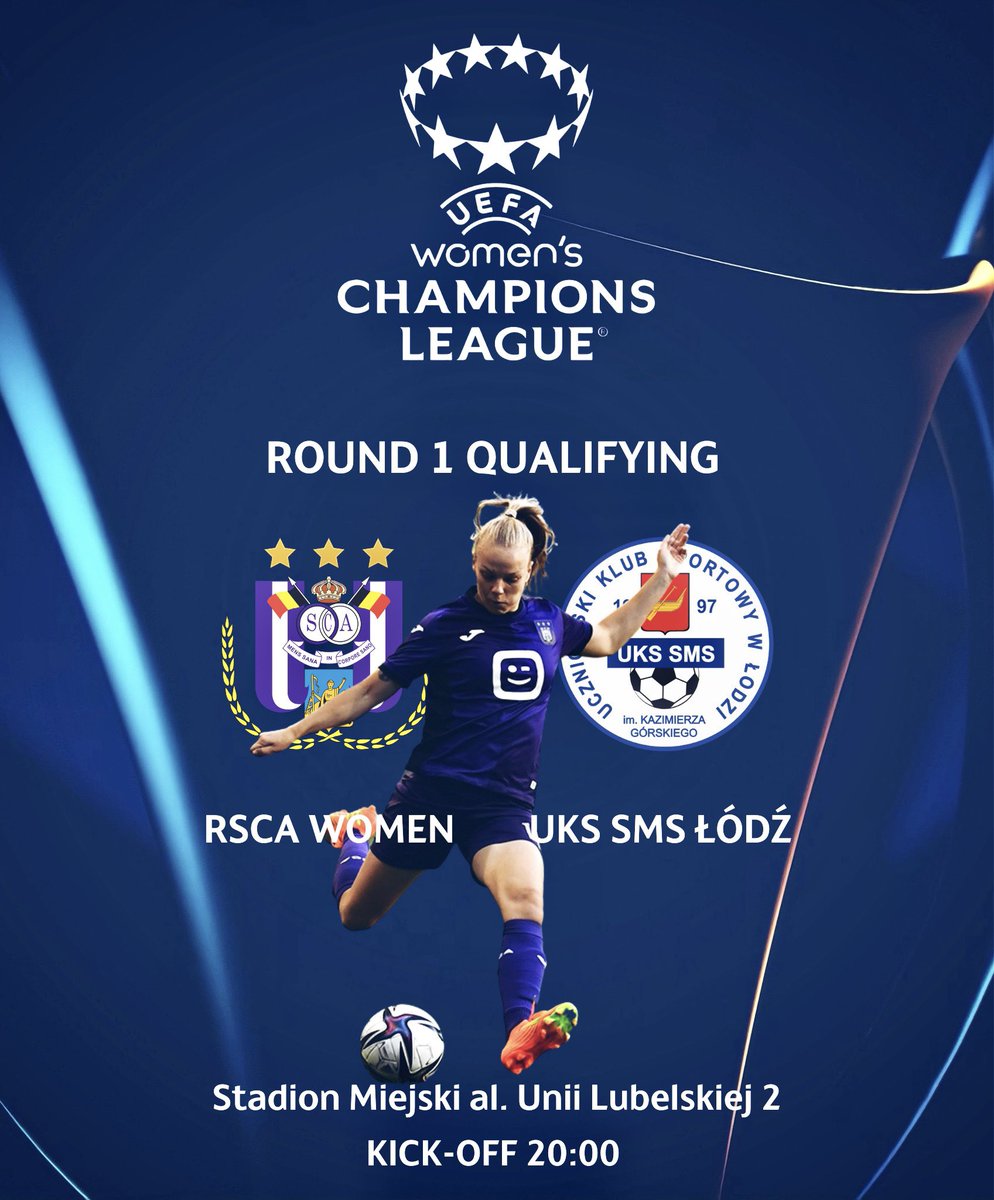 Mauveside's tweet photo. We’ll also be keeping tabs on #RSCAWomen 🟣⚪️ as they take on Polish Champions Łódź this evening. Good luck girls!
#RSCA #UWCL https://t.co/JzPq1wgfAC