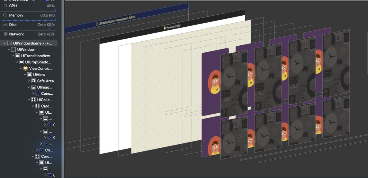 Code_Panda7's tweet image. using the visual UI hierarchy in Xcode is the coolest thing I have done today. it is so awesome!
 #iosdevelopment #uikit