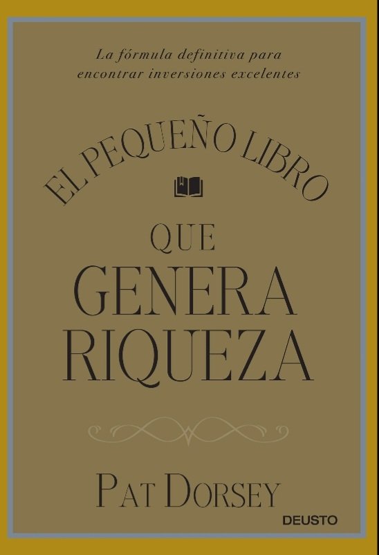 TrustCapitalT's tweet photo. Uno de los que más me ayudo a aprender a invertir y entender a Warren Buffett fue "El pequeño libro que genera riqueza".
Te habla de las ventajas competitivas, algo súper importante para invertir con éxito😊 https://t.co/WLlASyl9IZ